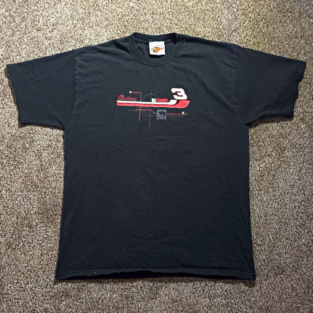 Winners Circle Dale Earnhardt "The Intimidator" #3 Black T-Shirt XL NASCAR